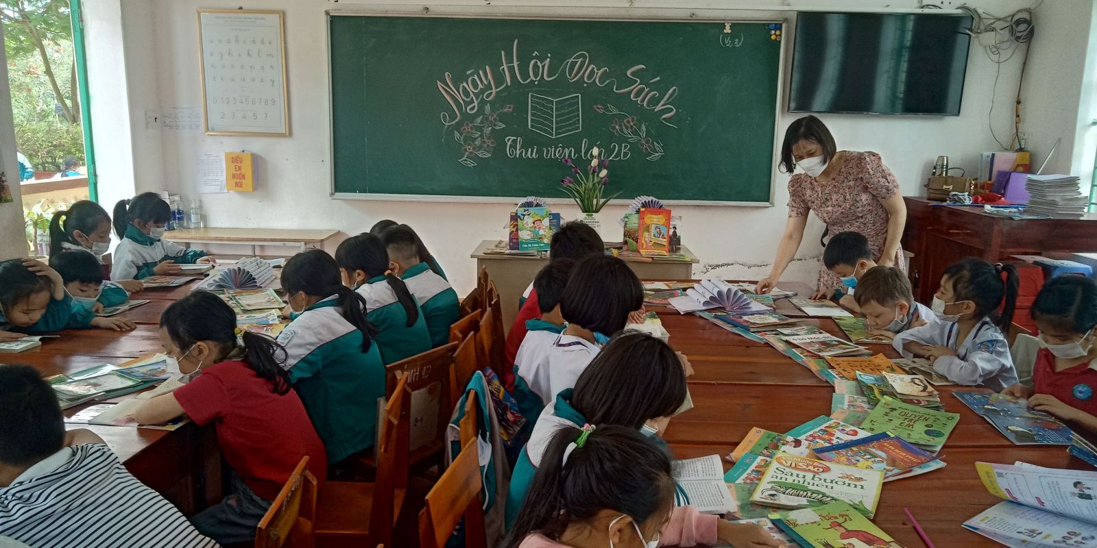 Báo cáo kết quả Hưởng ứng Ngày hội đọc sách của trường Tiểu học xã Nghĩa Thái 21/4/2022 Báo cáo kết quả Hưởng ứng Ngày hội đọc sách của trường Tiểu học xã Nghĩa Thái 21/4/2022