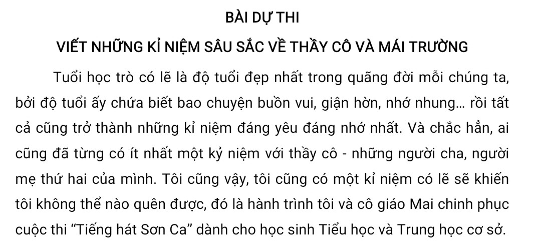 MÓN QUÀ TẶNG CÔ MÓN QUÀ TẶNG CÔ