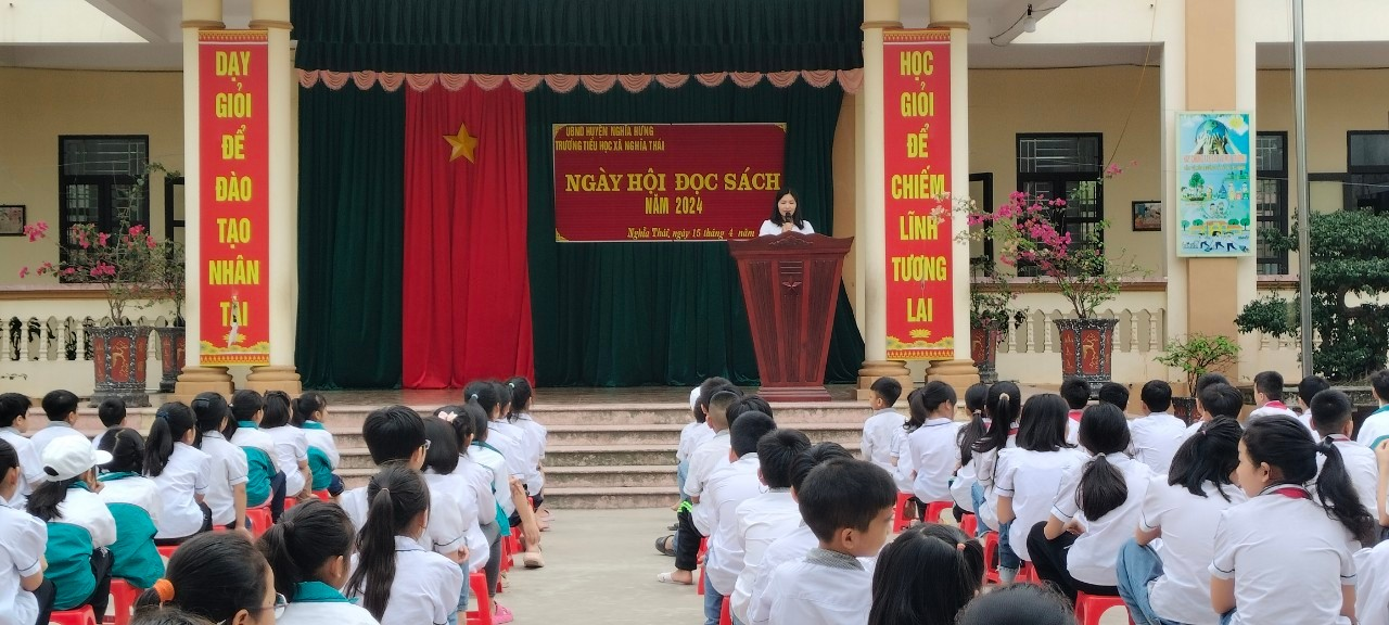 TRƯỜNG TIỂU HỌC XÃ NGHĨA THÁI VỚI CHỦ ĐỀ “CHĂM CHỈ ĐỌC SÁCH – TƯƠNG LAI THÀNH CÔNG” TRƯỜNG TIỂU HỌC XÃ NGHĨA THÁI VỚI CHỦ ĐỀ “CHĂM CHỈ ĐỌC SÁCH – TƯƠNG LAI THÀNH CÔNG”