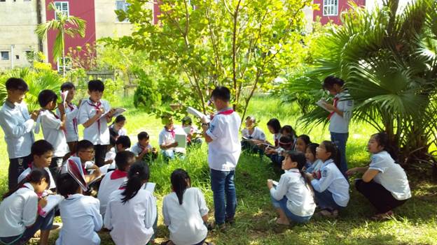 Những tiết học thú vị ngoài không gian lớp học