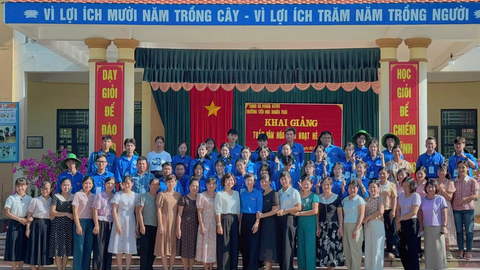 Trại hè 2025 – Sôi nổi hoạt động tình nguyện ở trường Tiểu học Nghĩa Thái Trại hè 2025 – Sôi nổi hoạt động tình nguyện ở trường Tiểu học Nghĩa Thái
